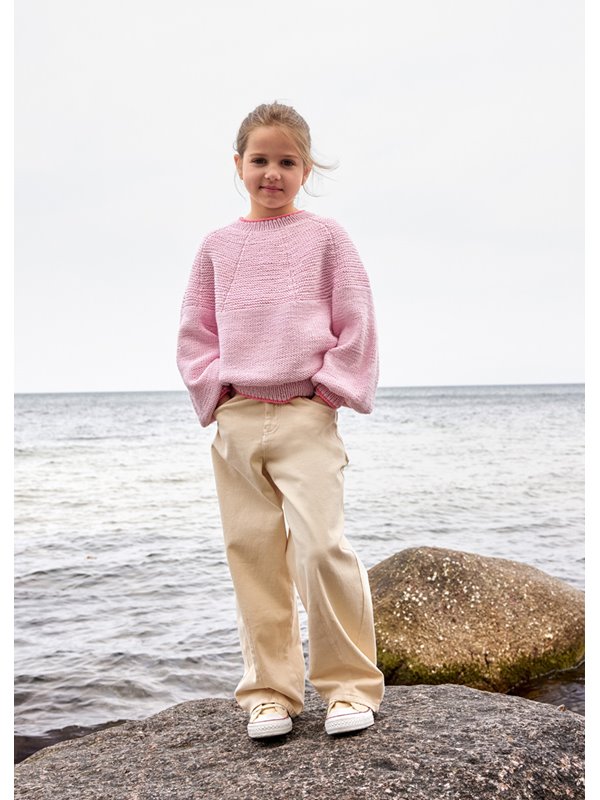 Lana Grossa TOP DOWN KINDERPULLOVER Cool Wool Big