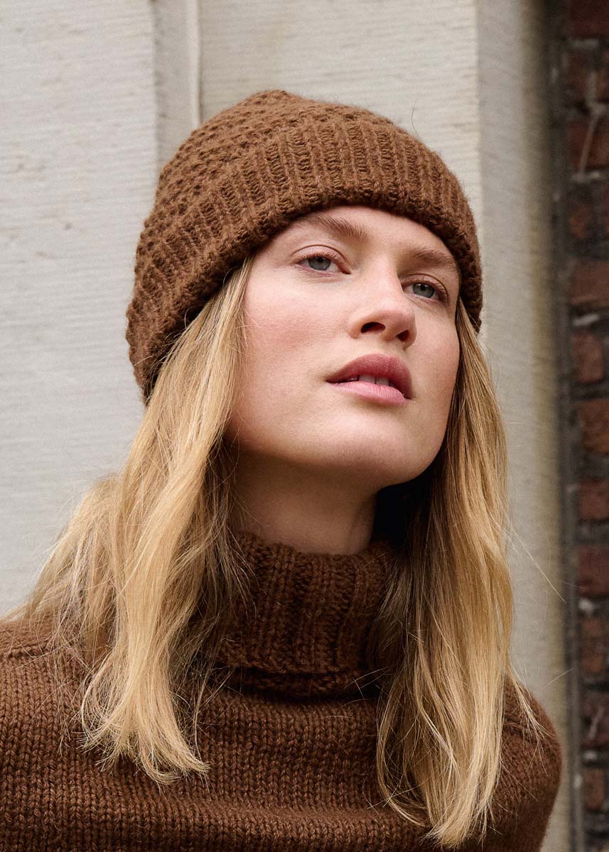 MÜTZE Natural Lama Chunky von Lana Grossa