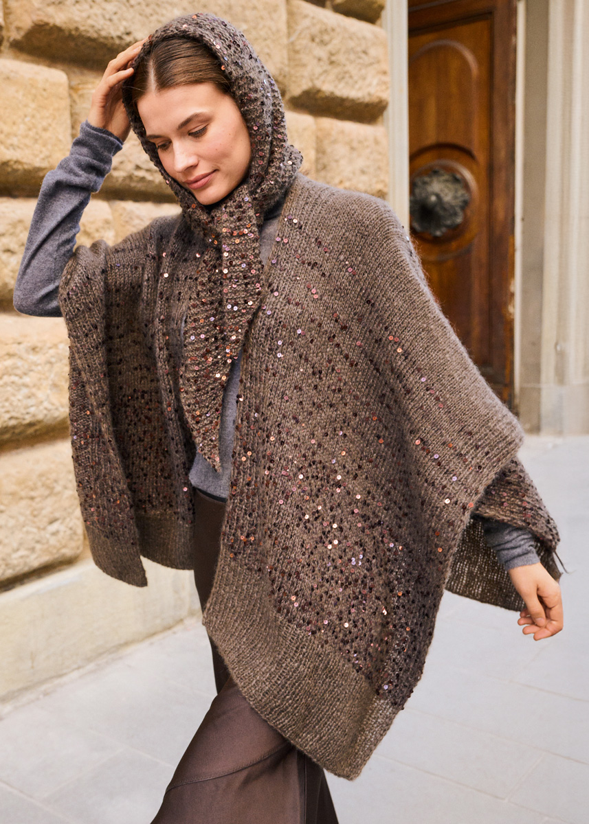 PONCHO Superkid Seta & Cosmo von Lana Grossa