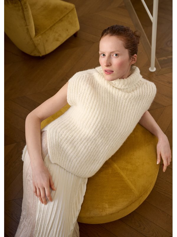 Lana Grossa HALBPATENT-PULLUNDER Nebbia