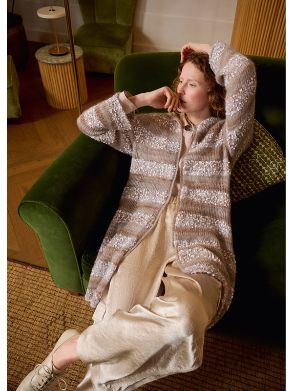 Lana Grossa LANGE JACKE Superkid Seta & Cosmo