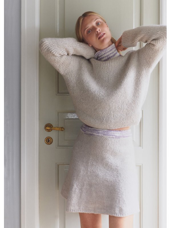 Lana Grossa PULLOVER & ROCK Natural Alpaca Pelo