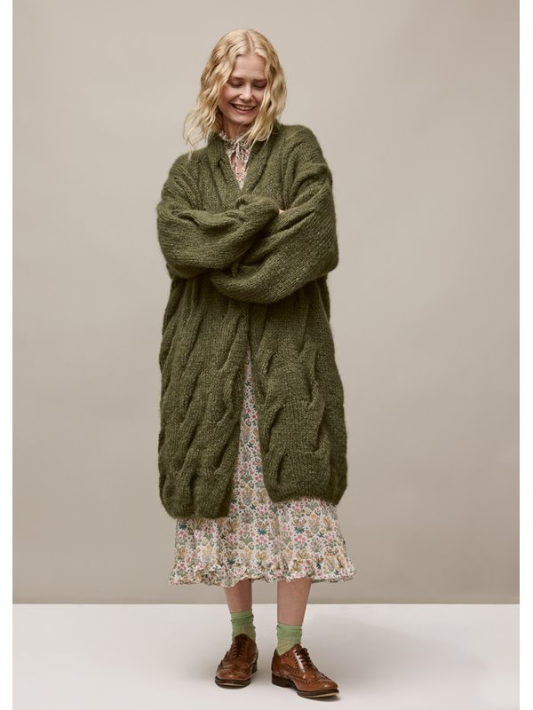 Lana Grossa OVERSIZED-CARDIGAN Mohair di Gio