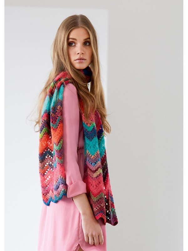 Lana Grossa SCHAL Colorissimo & Silkhair