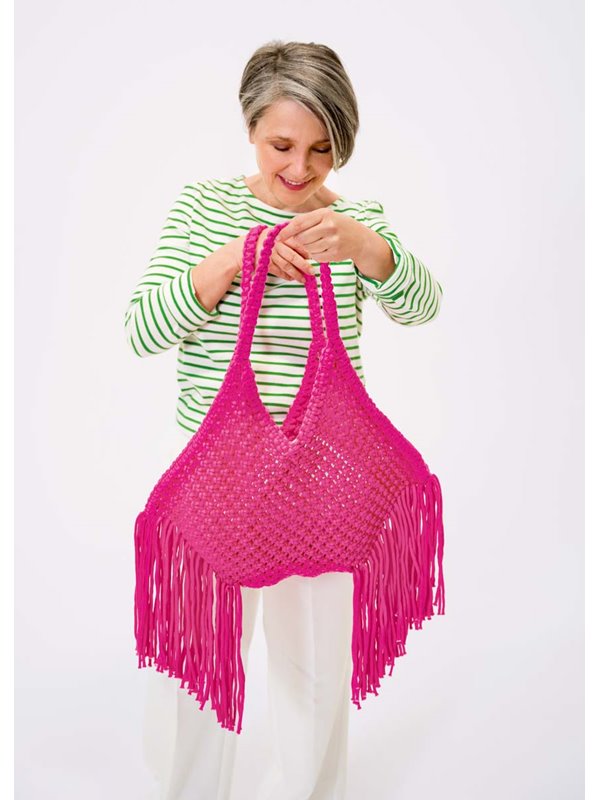 Lana Grossa TASCHE IN MAKRAMEE-TECHNIK The Tube