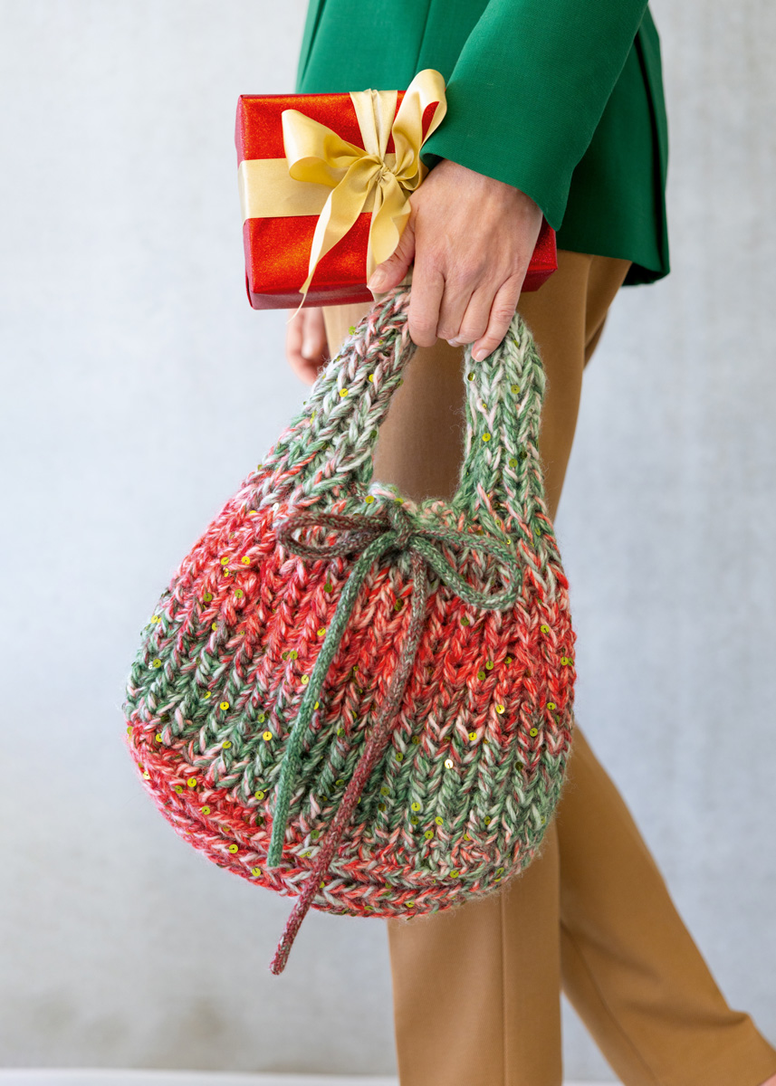 TASCHE Christmas Edition Big & Cosmo von Lana Grossa