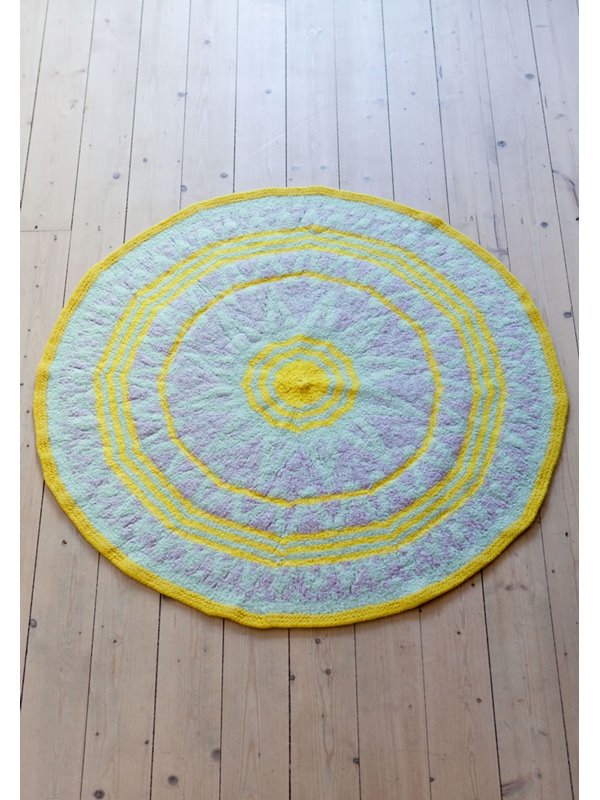 Lana Grossa RUNDER TEPPICH Feltro