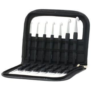 Lana Grossa  Wollhäkelnadel-Set Alu mit Softgriff