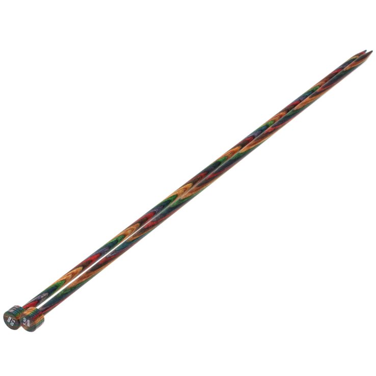 Lana Grossa Jackenstricknadel Design-Holz Color St, 5,5/35cm