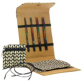 Lana Grossa  Nadel-Set Design-Holz Multicolor Klein (Braun)