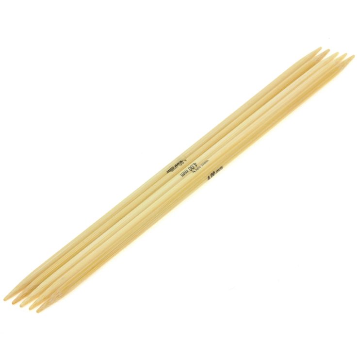 Lana Grossa Strumpfstricknadel Bambus St. 4,0/20cm
