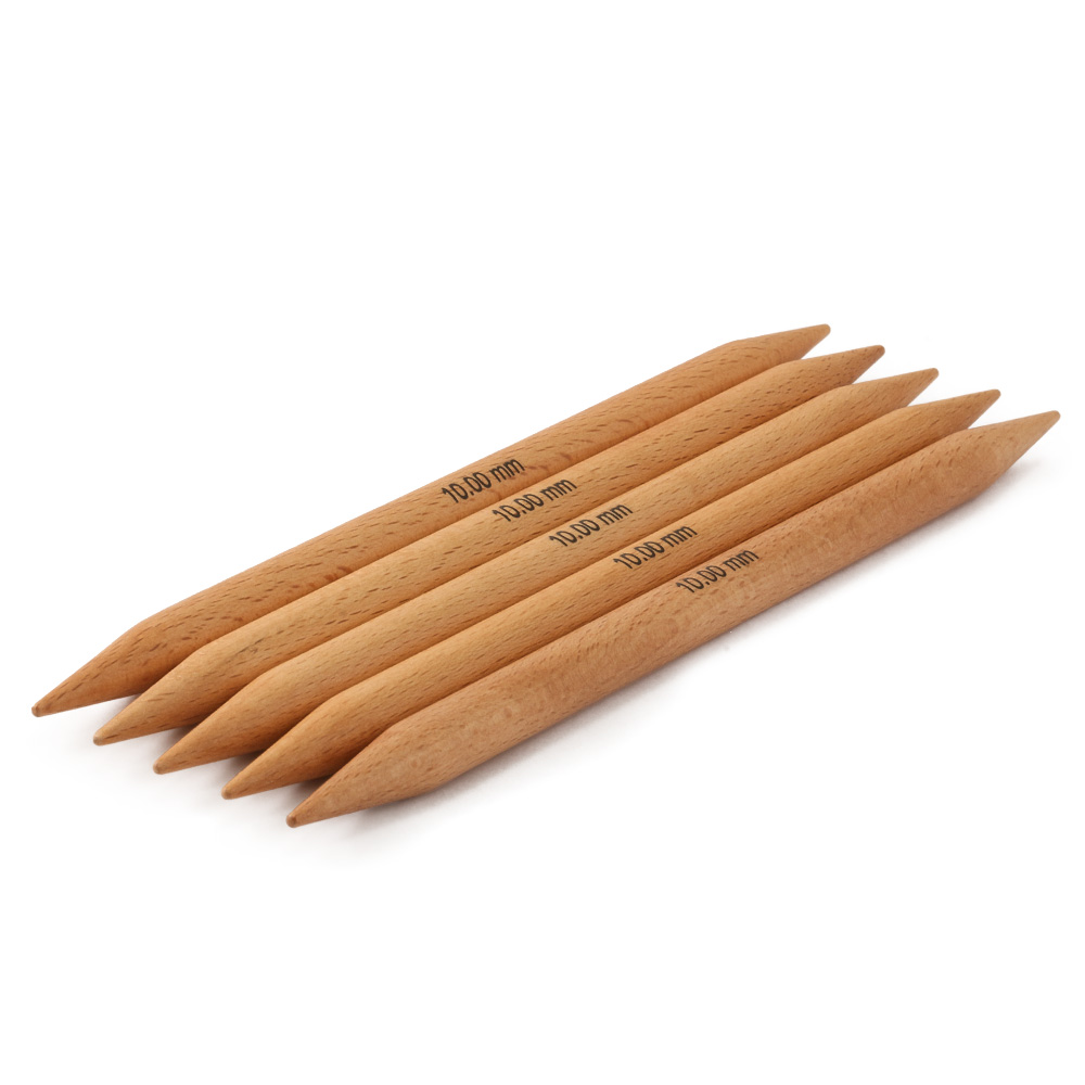 Lana Grossa Strumpfstricknadel Buche (Tanja Steinbach Edition) St,10,0/20cm