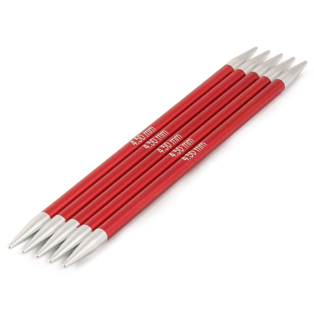 Lana Grossa Strumpfstricknadel Aluminium Rainbow St, 4,5/15cm