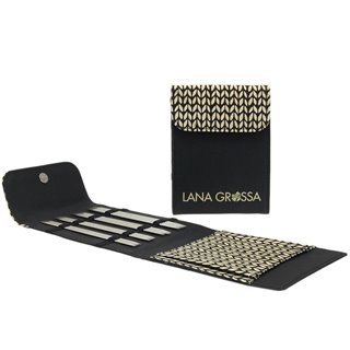 Lana Grossa  Strumpfstricknadel-Set Edelstahl 15cm (Schwarz)