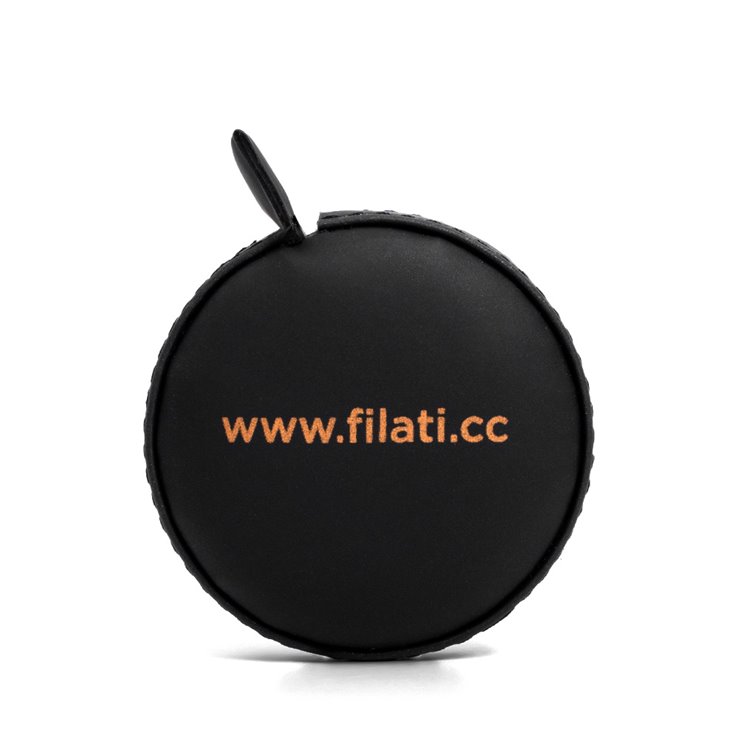 Lana Grossa Rollmaßband Filati schwarz