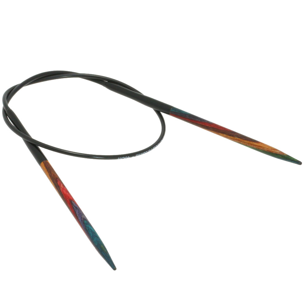 Prym Ferri Circolari In Ottone Per Maglia - Lunghezza 80 Cm, Diametro 4,5 Mm, Colore Argento