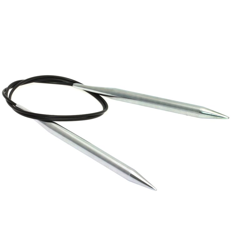 Lana Grossa Rundstricknadel Messing St, 9,0/ 80cm