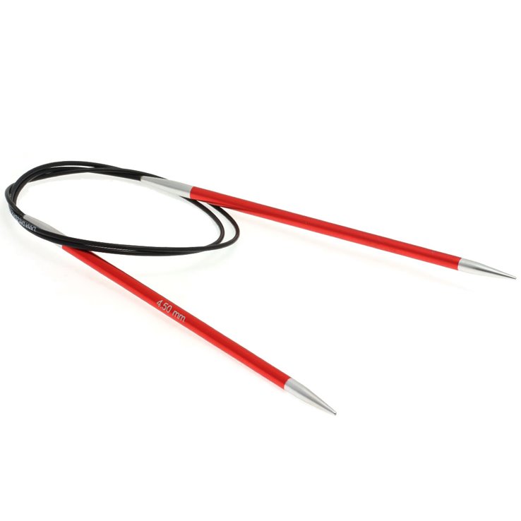 Lana Grossa Rundstricknadel Aluminium Rainbow St. 4,5/ 80cm