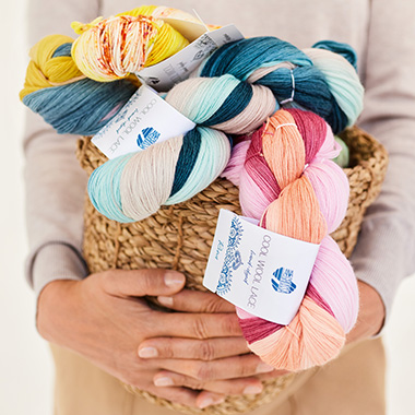 Hand-dyed <br> Garne