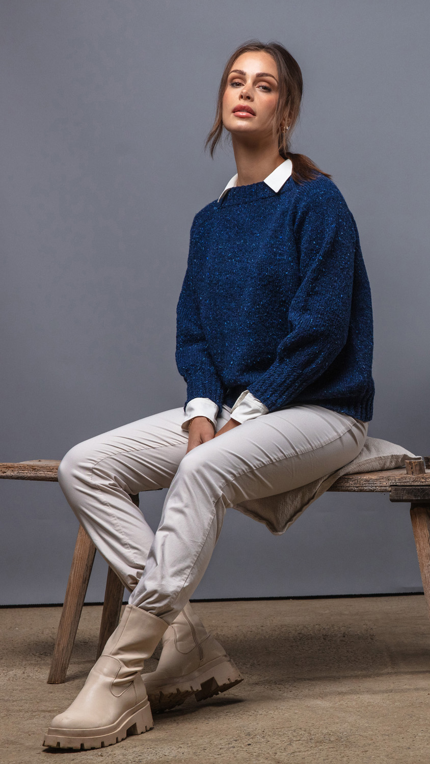 FILATI Studio RVO PULLOVER Landlust Soft Tweed 180